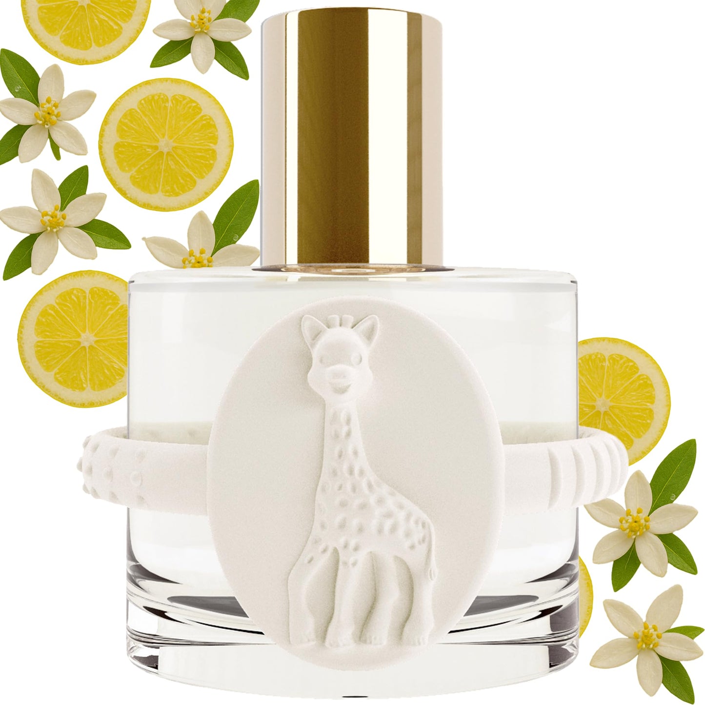 Sophie la girafe Eau de Toilette | Includes Sophie Teether | Nostalgic Childhood Scent of Citrus & Vanilla (50 ml or 1.7 fl oz)