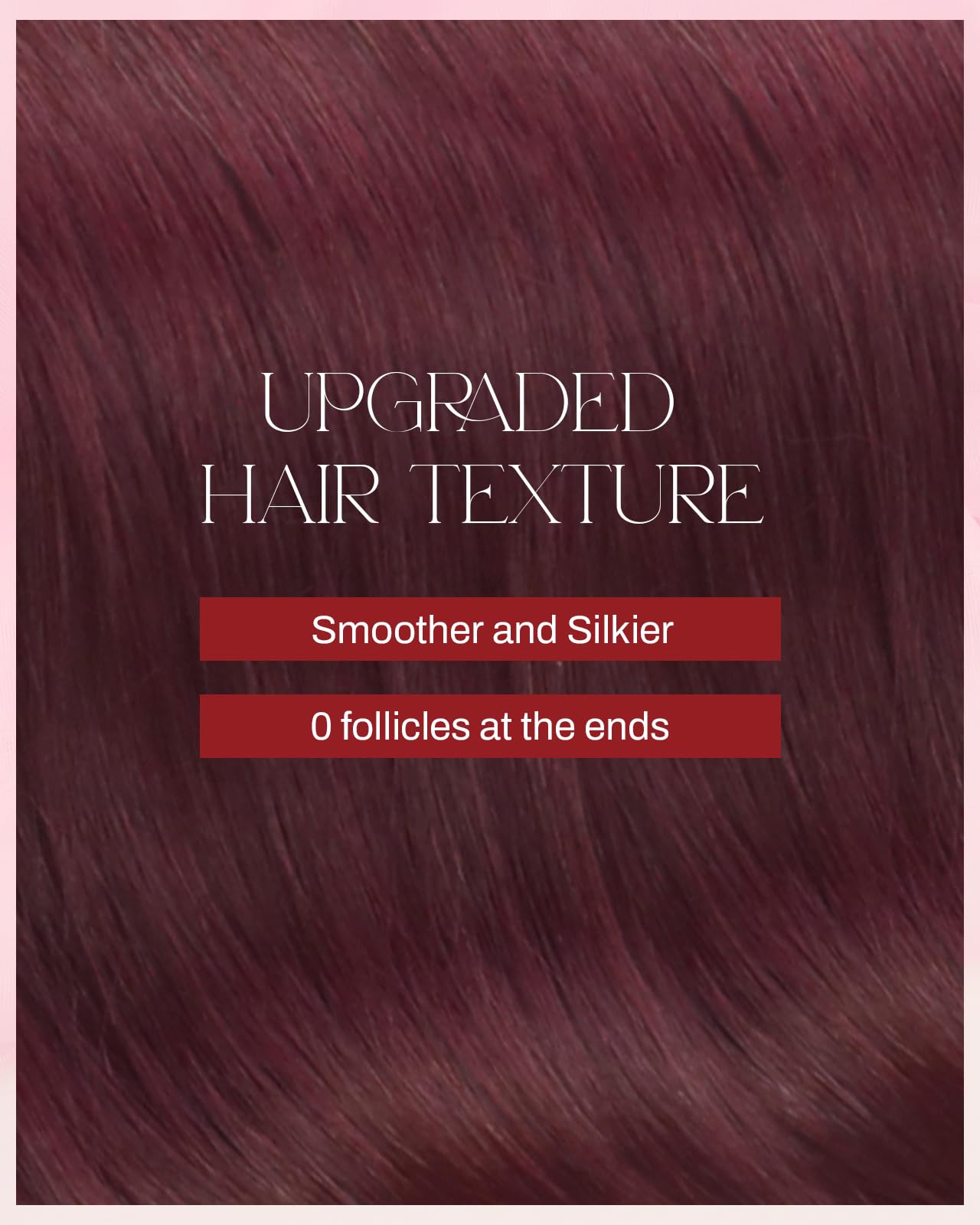 Moresoo Burgundy Tape in Hair Extensions Wine Red #99J Straight Human Hair 14 Inch 20pcs 40g Invisible Seamless Tape in Extensions for Fashion Hair Look Smooth Shiny Real Human Hair for Women