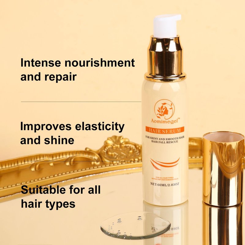 Aomimegel Hair Mask Argan Oil Set Deep Repair Conditioning Collagen Hair Treatment for Dry and Damaged Hair All Hair Types 16.9 fl oz + 2 fl oz