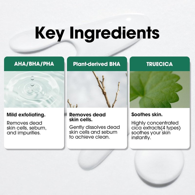 SOME BY MI AHA BHA PHA Miracle Toner & Truecica Clear Pads - 30 Days Clear Skin Solution