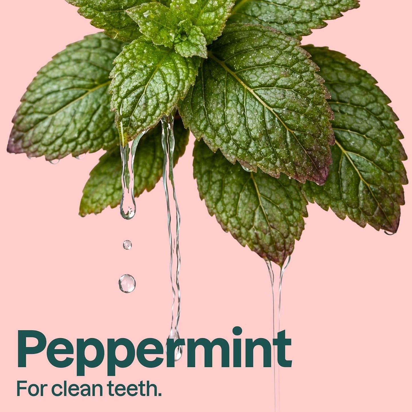 Fluoride-Free Whitening Toothpaste - Peppermint Flavor | Vegan, EWG Verified, 4.2 Oz