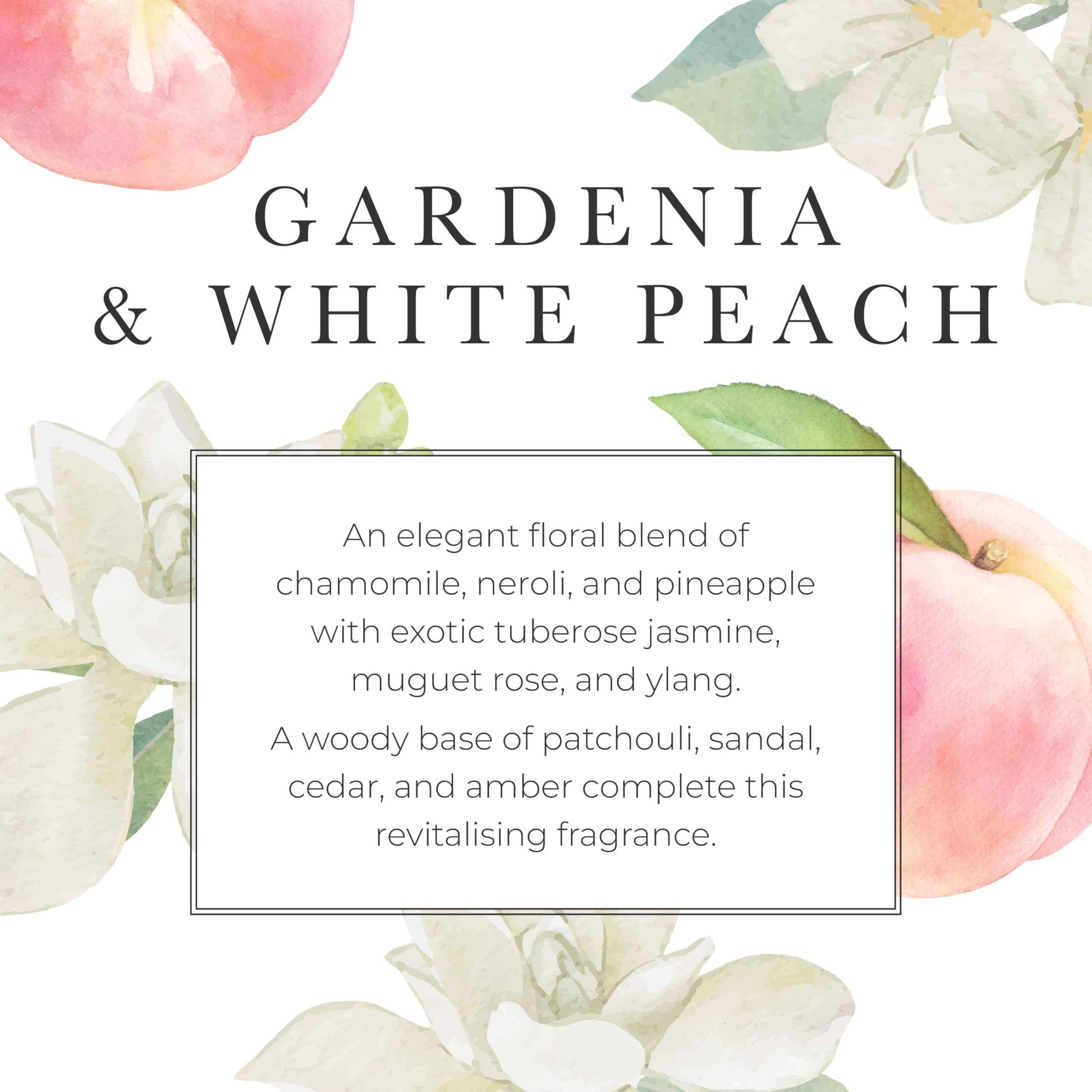 Pecksniff's Hand Wash - Liquid Hand Soap for Soft Skin, Natural, Revitalising, Hydrates and Moisturises, Handcrafted in England, Cruelty Free, Gift of Luxury 480ml/16.2 fl oz (Gardenia & White Peach)