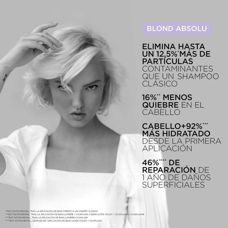 Kerastase Blond Absolu Cicaextreme Hair Oil - Strengthening Treatment for Damaged & Bleached Hair with Hyaluronic Acid | 3.4 oz