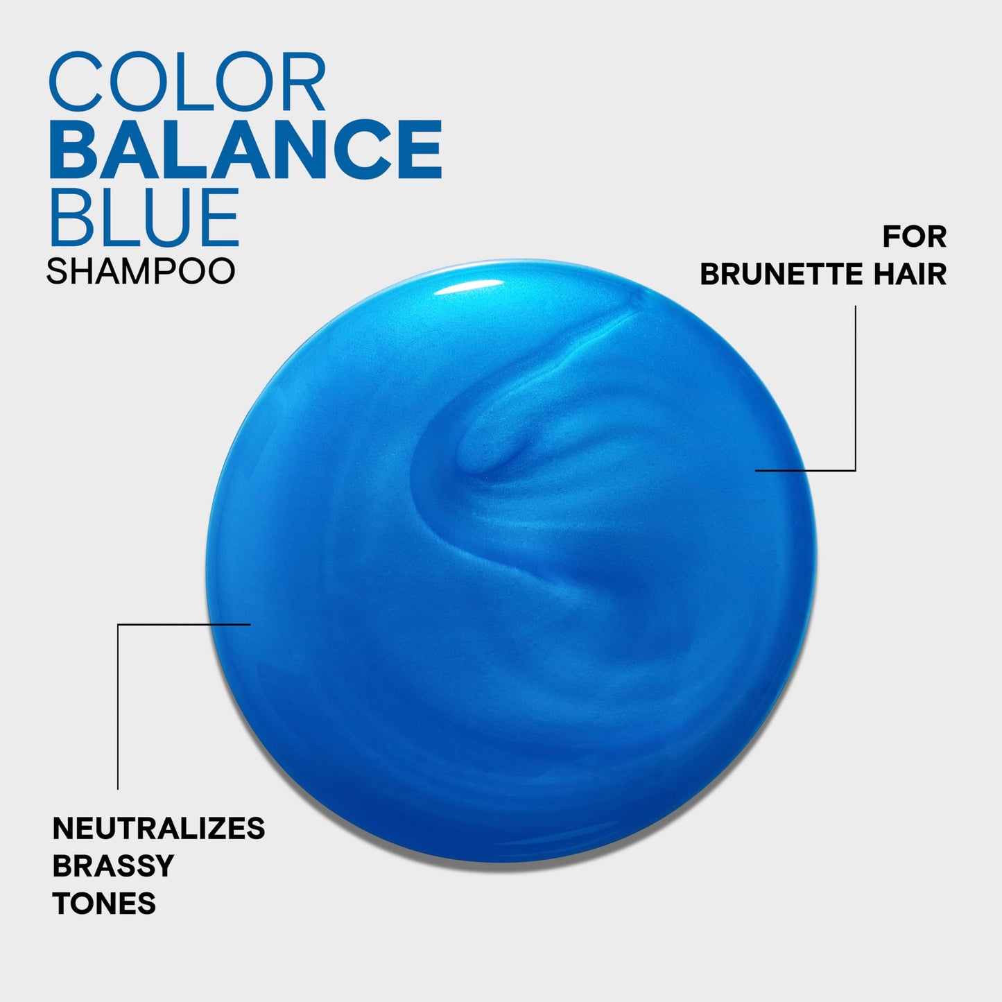 Joico Color Balance Blue Shampoo | For Lightened Brown Hair | Eliminate Brassy Orange Tones | Boost Color Vibrancy & Shine | UV Protection | With Rosehip Oil & Green Tea Extract | 10.1 Fl Oz