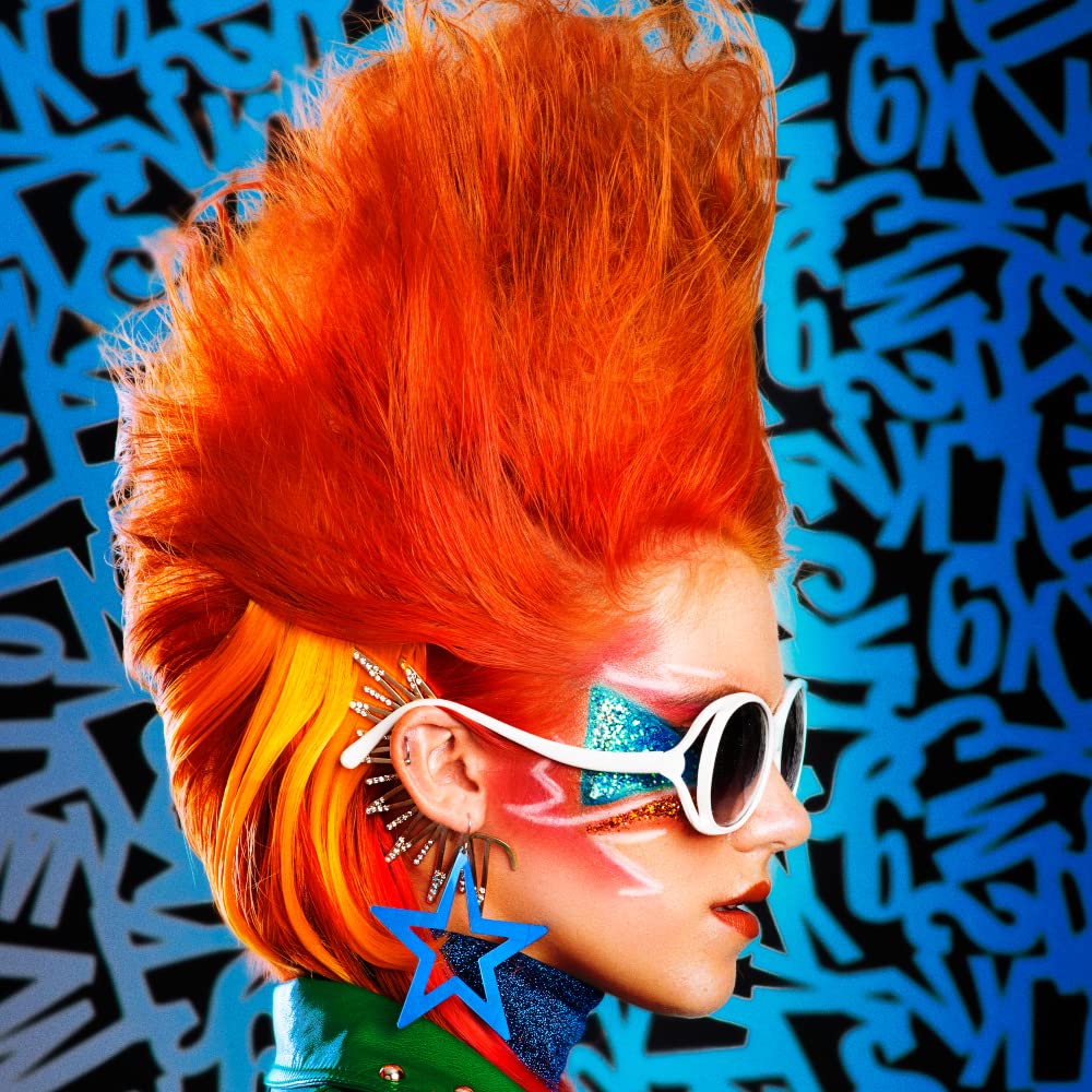 MANIC PANIC Classic Psychedelic Sunset Semi Permanent Hair Color - Neon Orange Hair Dye for Women & Men That Lasts 4-6 Weeks - Vegan, Ammonia & Cruelty-Free - Create & Mix Custom Shades (4oz / 2pk)