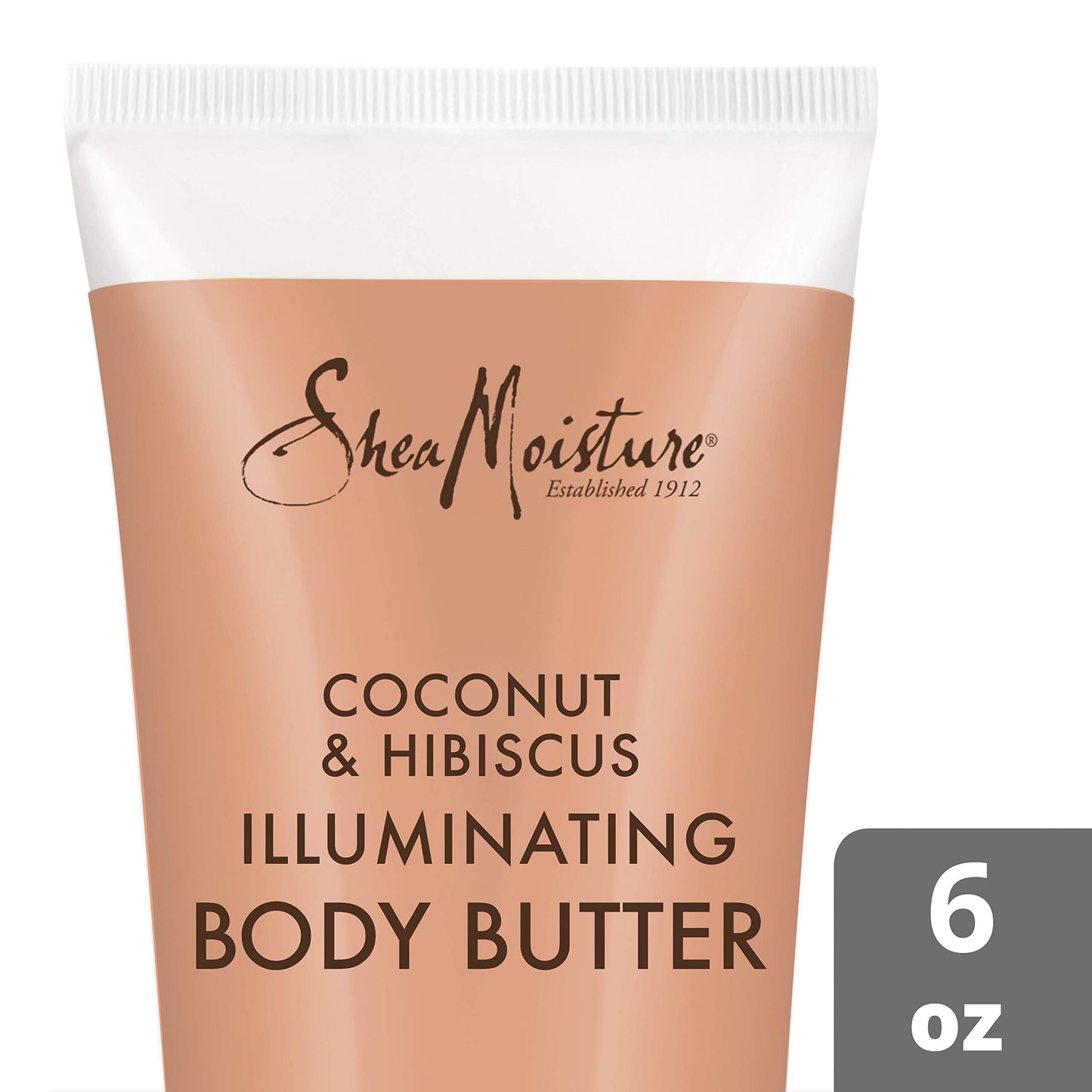 SheaMoisture Coconut & Hibiscus Body Butter, 6 Ounce