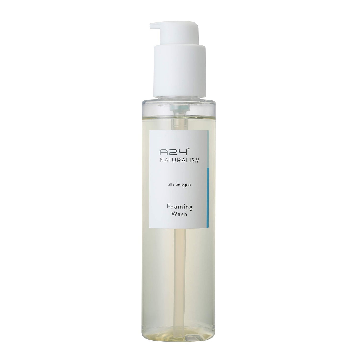 A24 Organic Aloe Foaming Wash | pH 5.5 | Hypoallergenic | No Water Added | 99% Natural | Vegan Formula | Ideal for Sensitive and Dry Skin | Soap Free