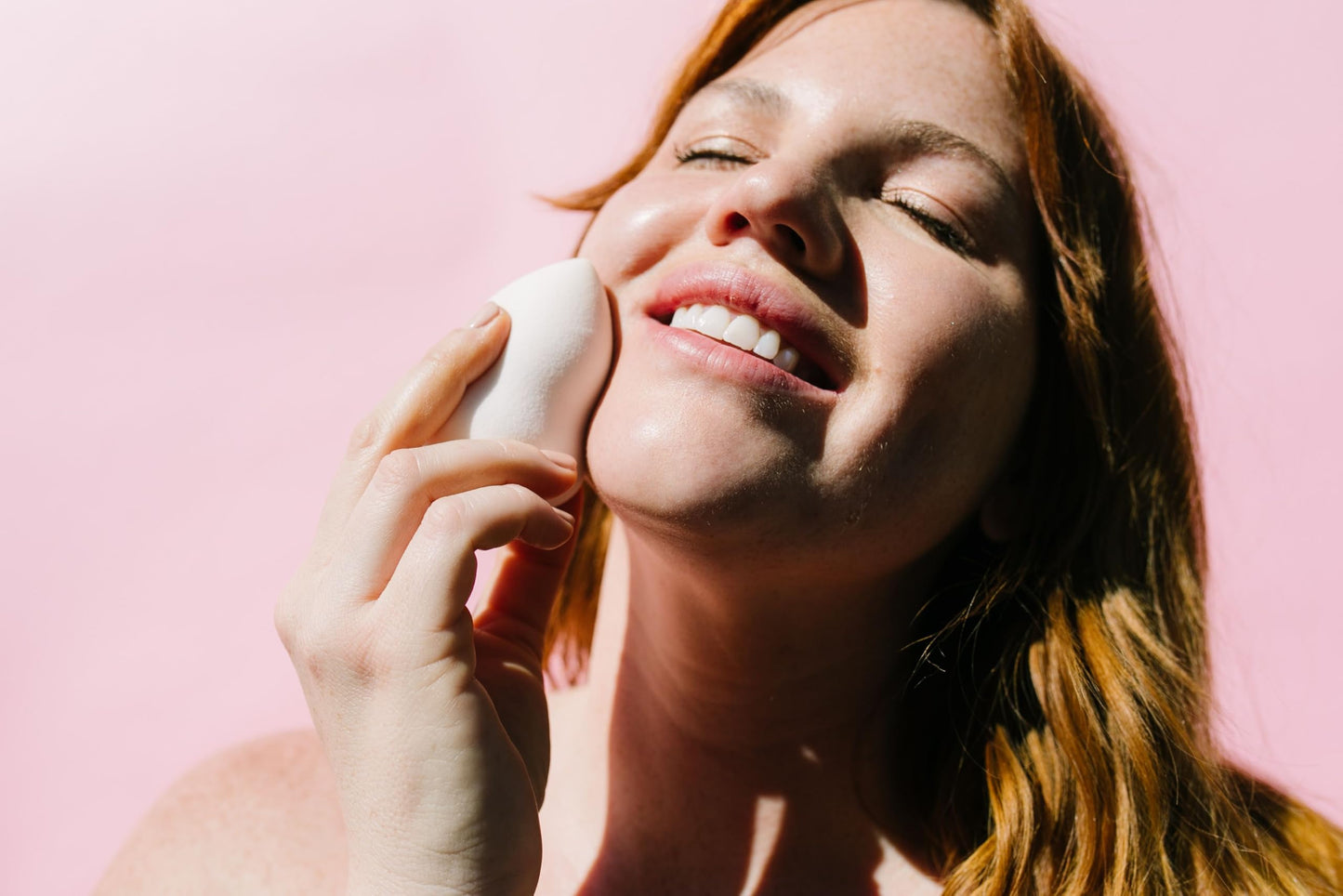 Jenny Patinkin Pure Luxury Makeup Sponge Duo set, Beauty Blender Sponge for Liquid & Powder, Flawless Foundation Sponge & Makeup Applicator, Soft & Reusable Beauty Sponge, Non-Latex & Dye-Free