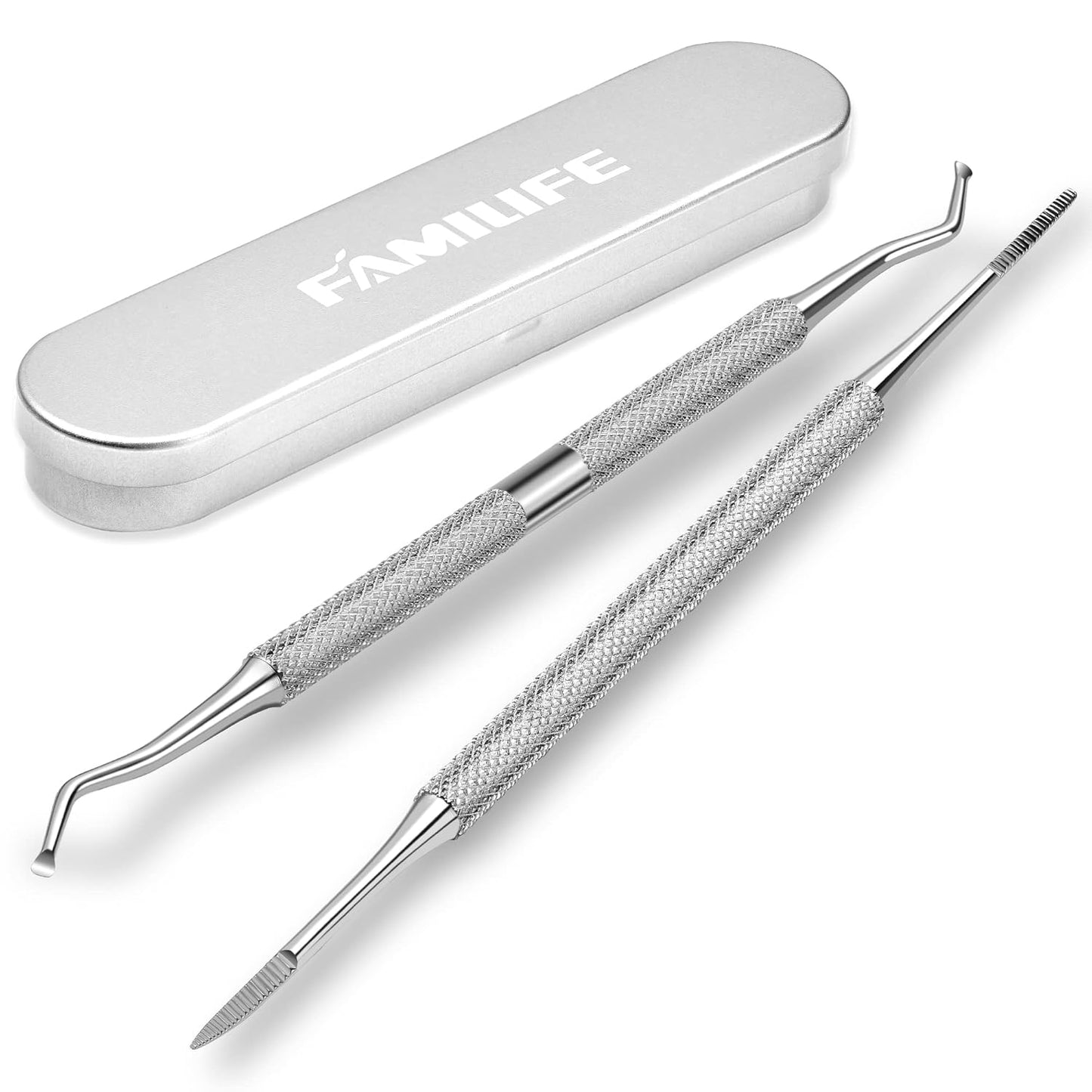 Manicure Set for Men - 16-Piece Professional Grooming Kit | Stainless Steel Nail Clippers & Pedicure Tools