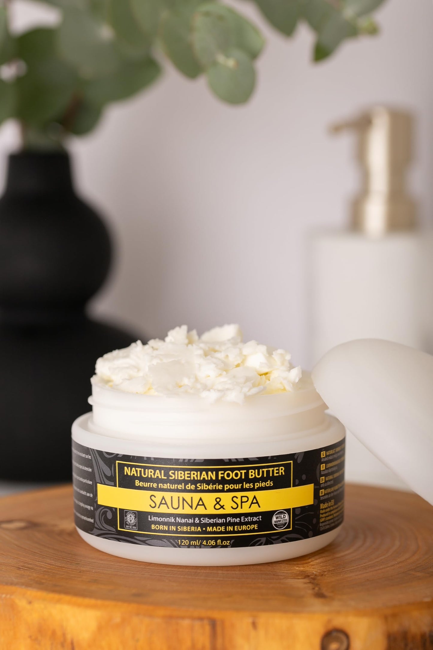 Natura Siberica Natural & Organic - Natural Rich Siberian Foot Butter With Cedar Oil And Schisandra 120Ml (Natura Siberica)
