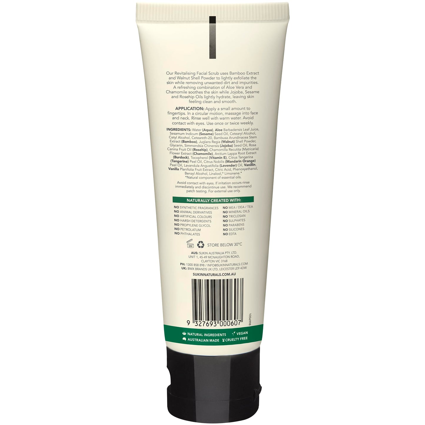 Sukin - Hand & Nail Cream, Signature Collection for Dry Hands, 4.23 fl oz 125 mL