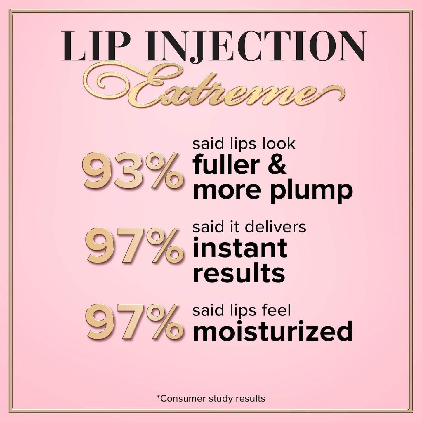 Too Faced Lip Injection Extreme Lip Plumper Gloss | Hydrating, Glossy, & Helps Volume Appear Fuller Over Time, 0.14 Fl Oz, Bubblegum Yum