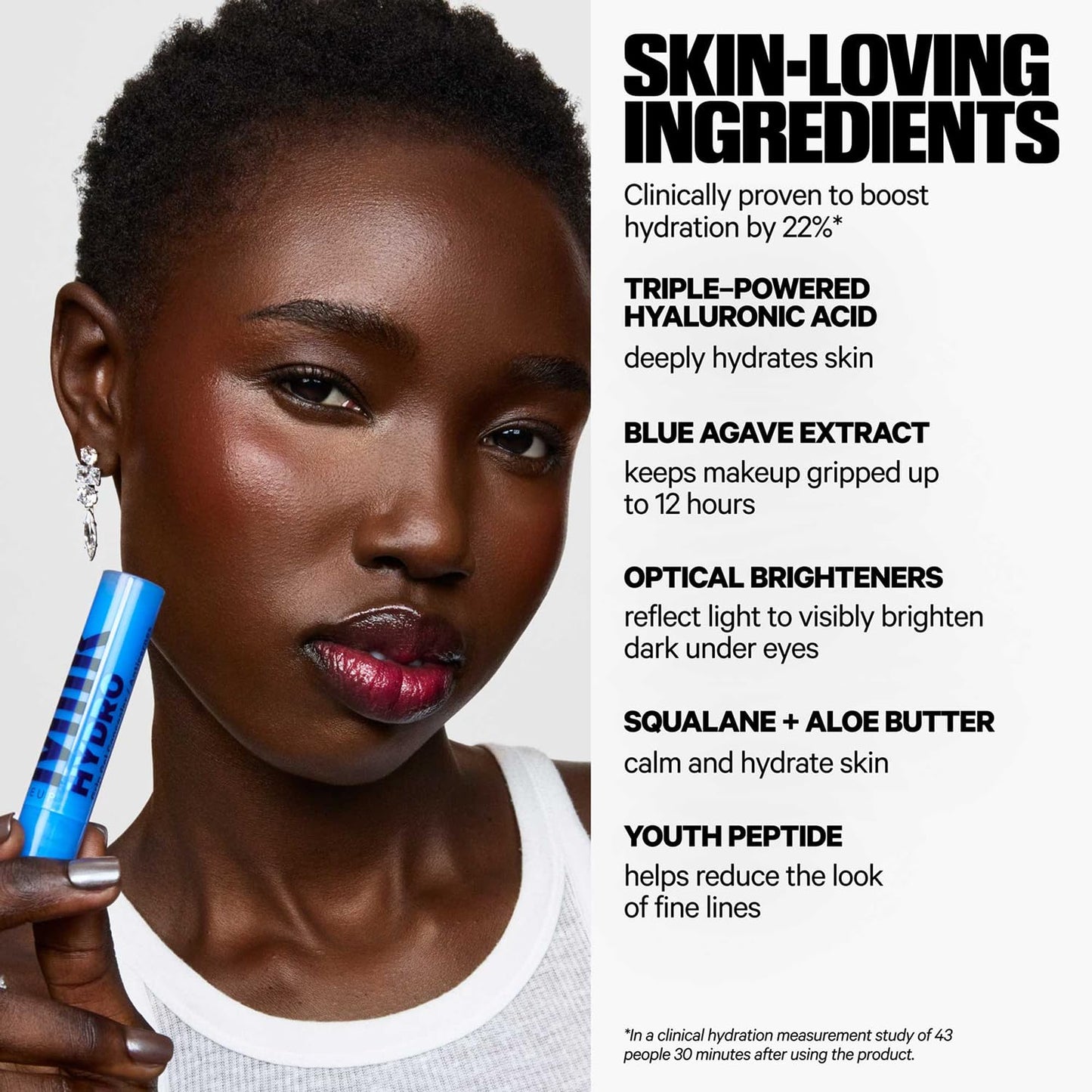 Hydro Grip Gel Concealer - 12HR Hydrating Formula with Hyaluronic Acid | Buildable Coverage for Under Eyes & Dark Circles