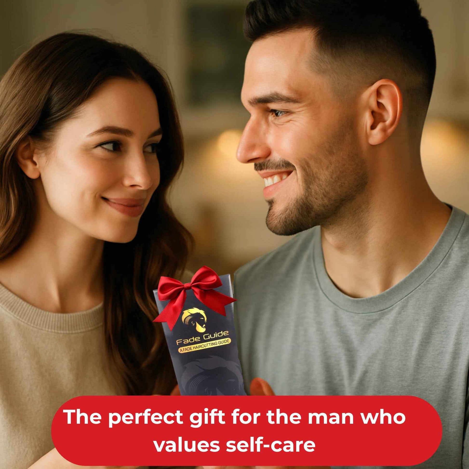 Fade Guide Headband & Neckline Shaving Template | Curved Silicone Hair Cutting Tool for DIY Men’s Haircut | Grooming Kit & Self Haircut Trimming Guide for Clippers