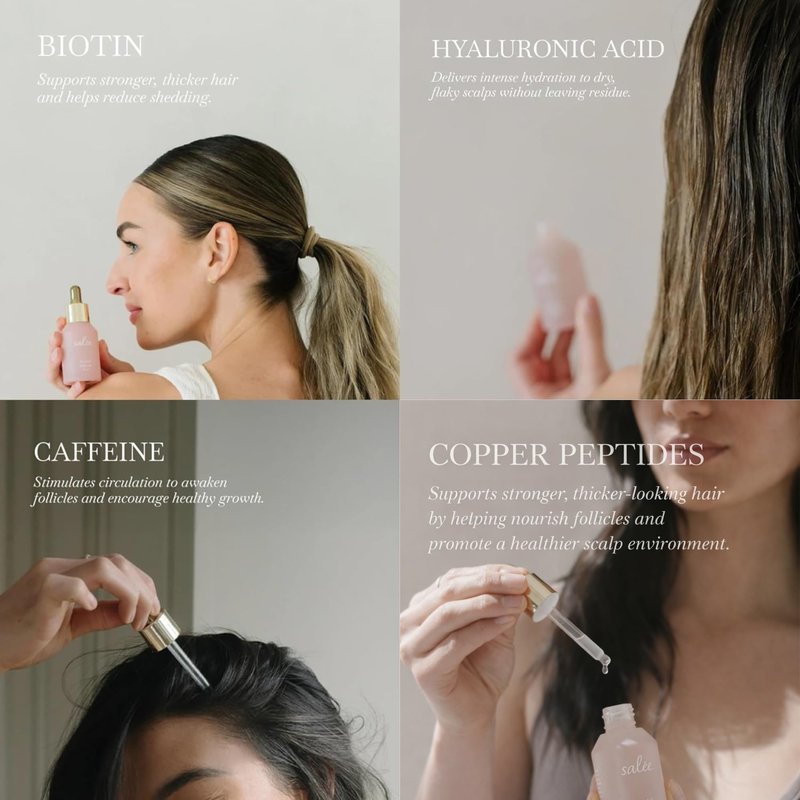 SALEE. Salée Hair Oil + Serum | For Hydrating, Anti-Frizz, Scalp Health &. More (Hair Serum)