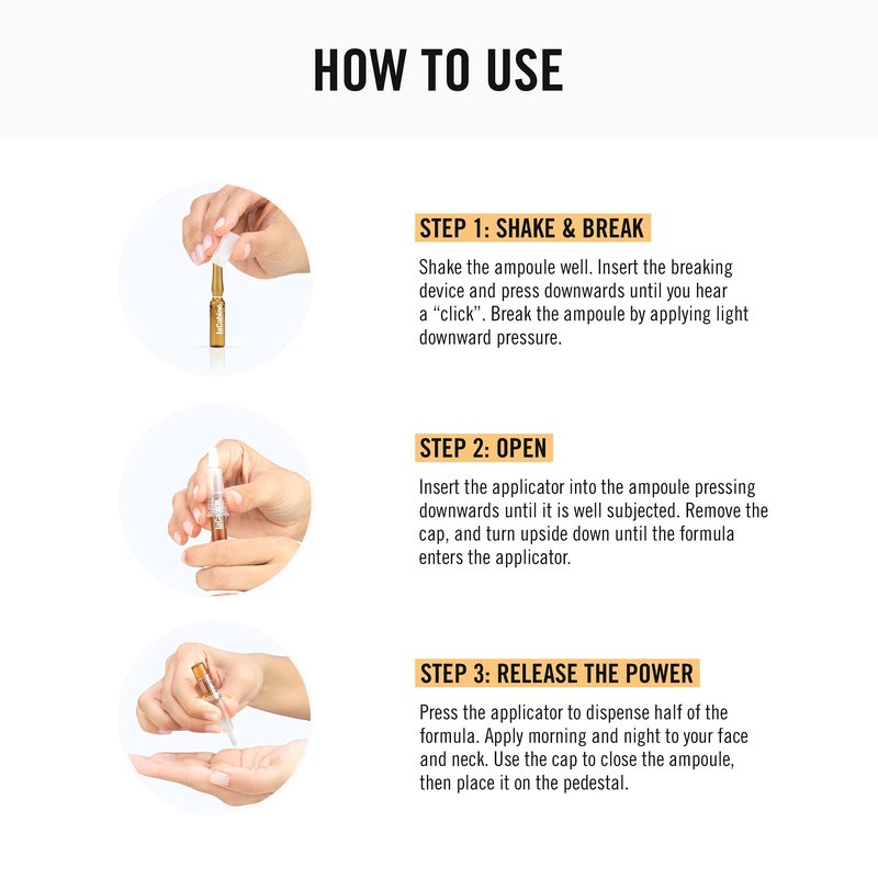 laCabine Pure Retinol Ampoule Serum with pure retinol for a youthful radiance and a renewed skin
