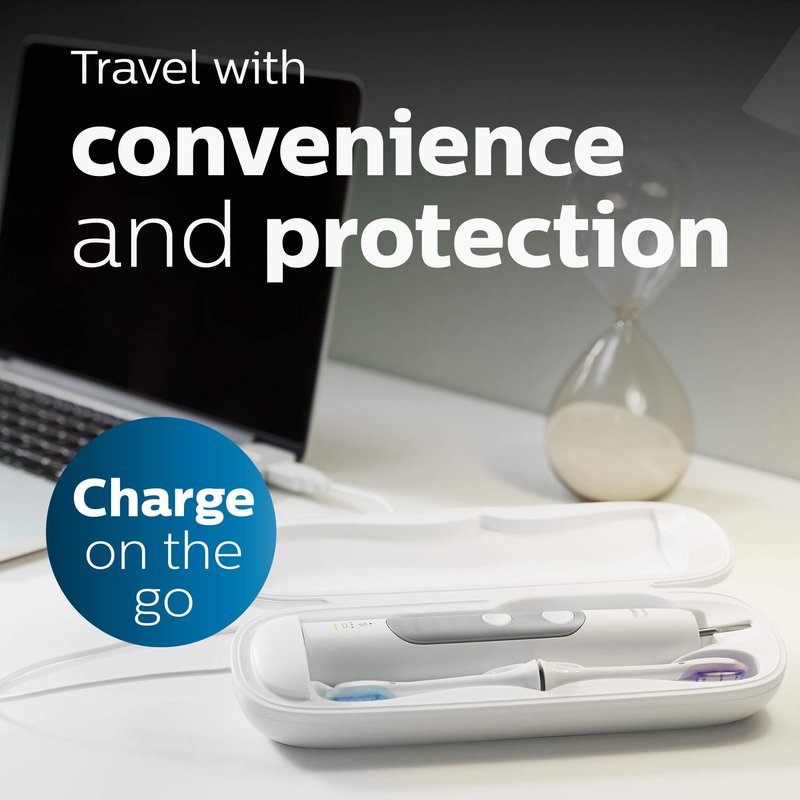 Philips Sonicare ExpertClean 7500 White, Rechargeable Electric Power Toothbrush, HX9690/06 (Pack of 3)
