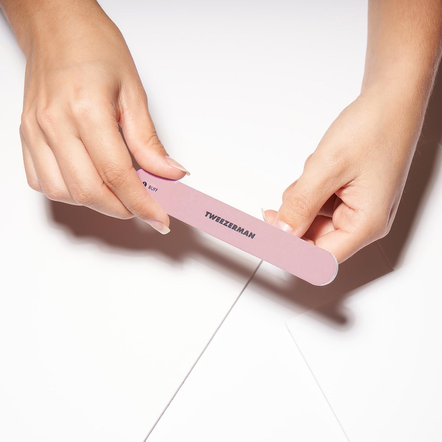Tweezerman Rose Gold Manicure Kit Includes Nail Clipper, Dual-ended Polish Remover Pushy, and 2 Nail Files