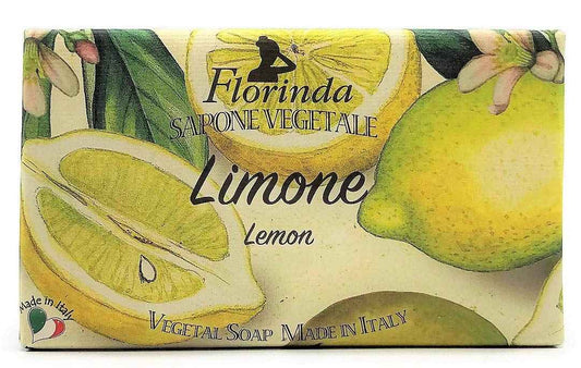 La Dispensa Florinda Vegetable Soap Made In Italy 10.56 ounces (Lemon)