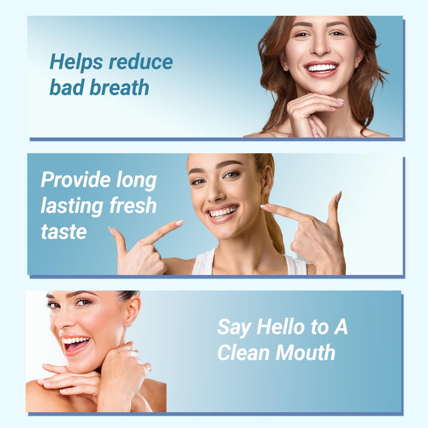 Tongue Cleaning Kit, Brush and Gel, Bad Breath Odor Eliminator, Halitosis Defense (Set of 1)