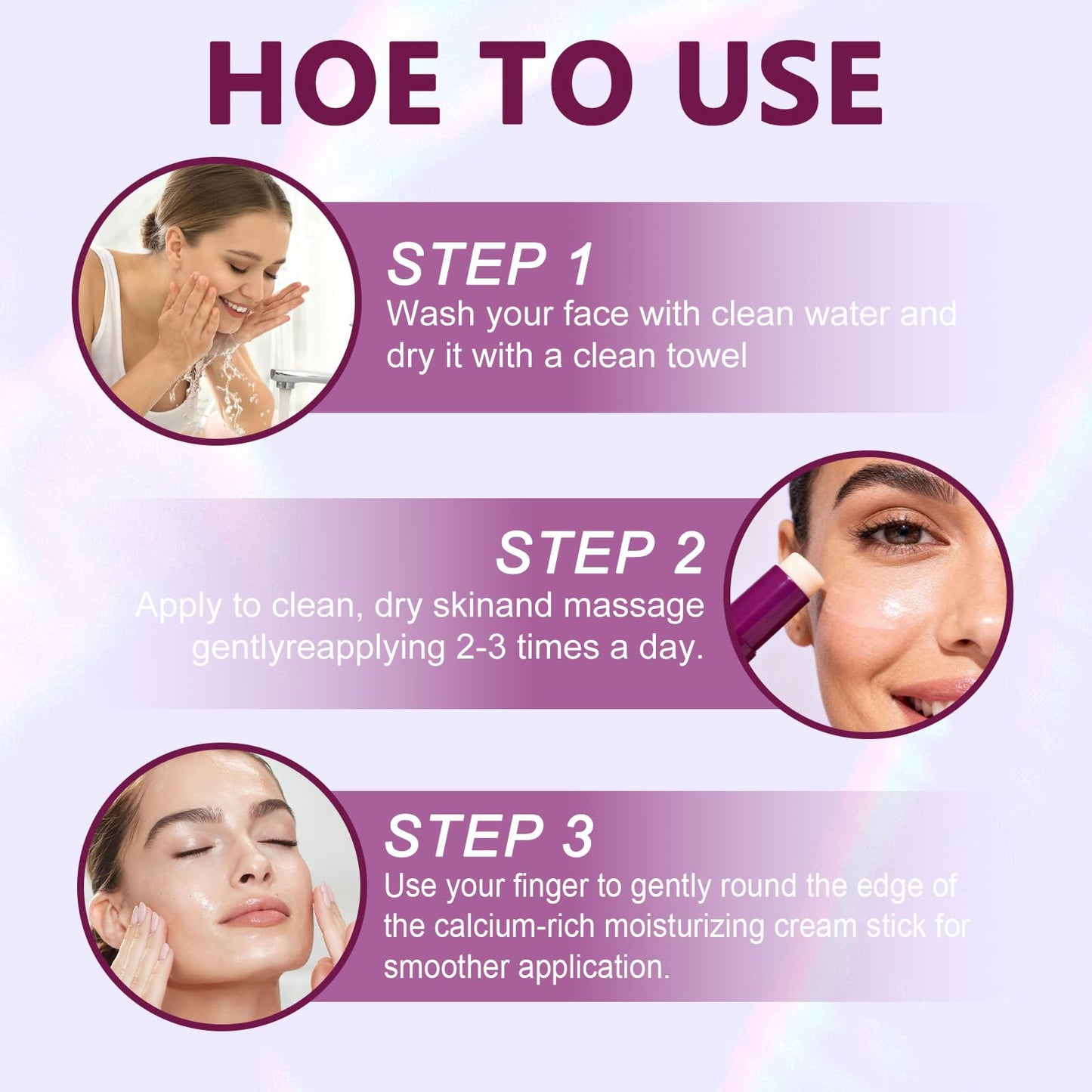 Feeliville Calcium Volume Multi Balm, Anti Wrinkle Calcium Balm, Anti-aging, Sagging, Wrinkles Hydrating, Almond & Vitamin E for Lip Balm Eye Cream Neck (3)