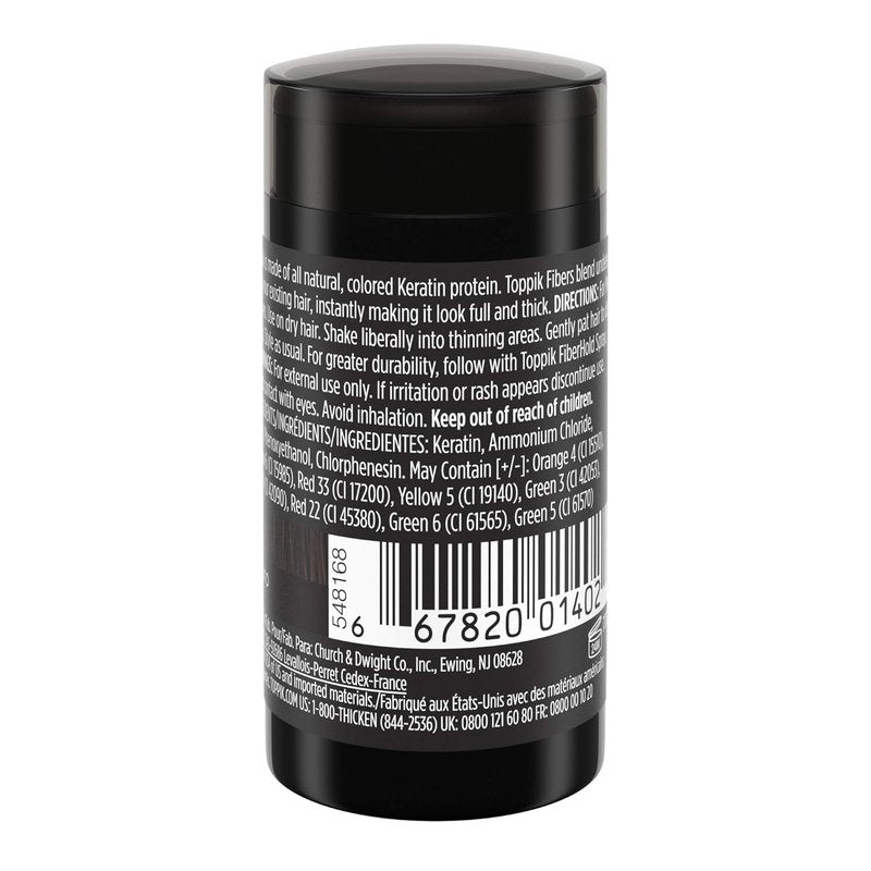 Toppik Hair Building Fibers - Instantly Thicker & Fuller Hair | 9 Shades, 4 Sizes Available