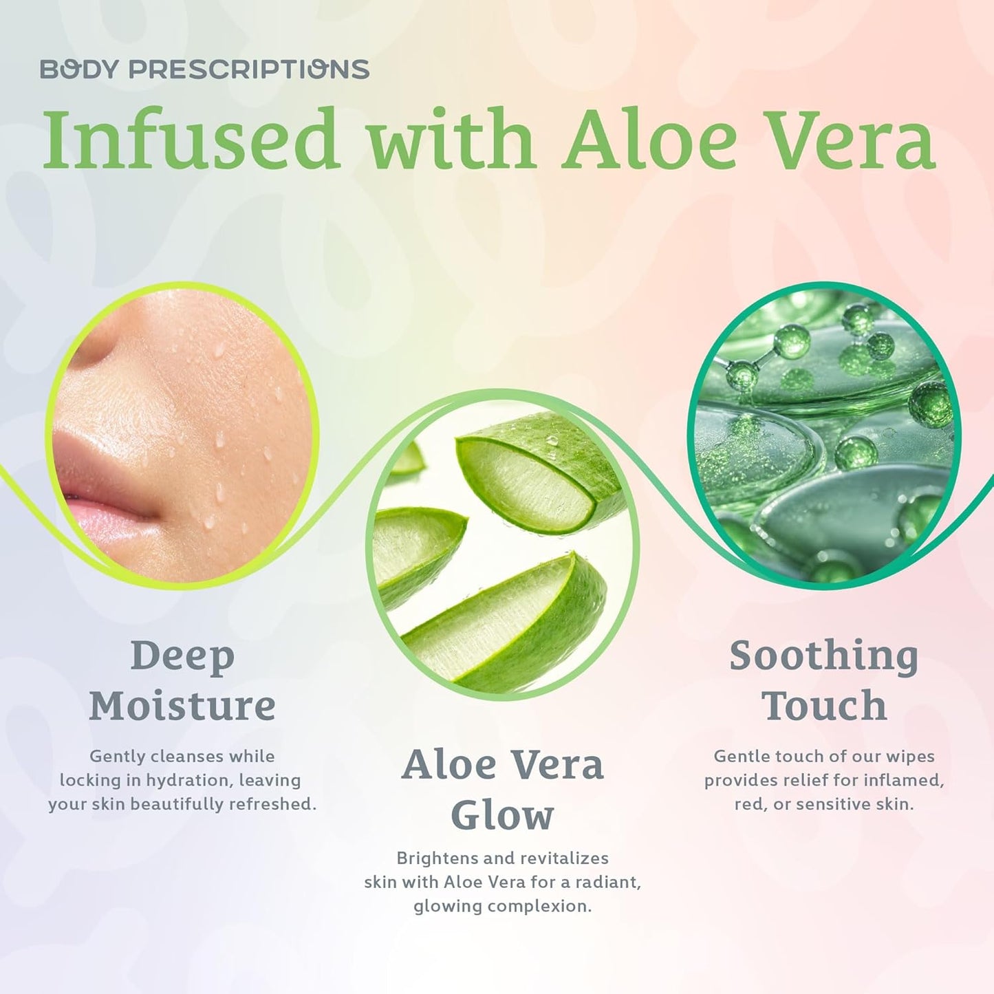Makeup Cleansing Wipes - Gentle Aloe Vera Face Wipes for All Skin Types | 50 Count Pack of 2