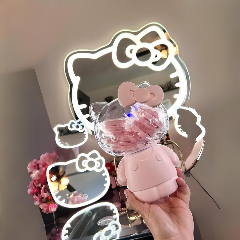 Hello Kitty 12-Piece Makeup Sponge Set | Latex-Free Blenders for Cream, Powder & Concealer Application