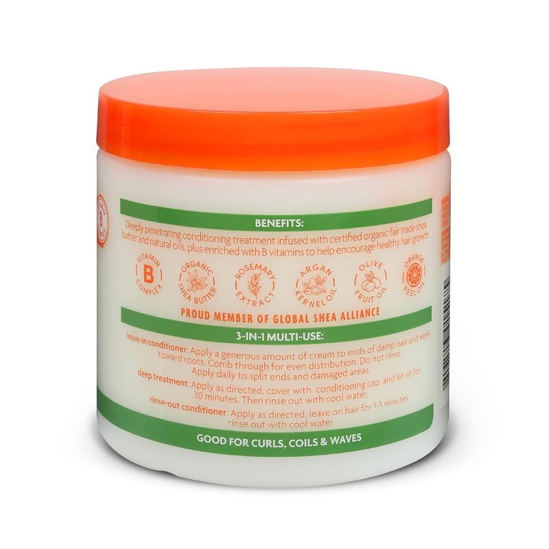Cantu Argan Oil Leave-In Conditioning Repair Cream - 16 Ounce | Deep Moisture & Frizz Control