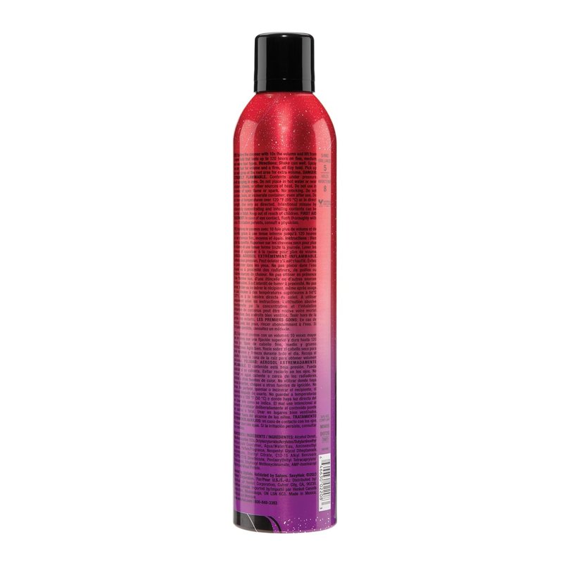 Big Spray & Play Harder Firm Volumizing Hairspray - All Day Hold, 72-Hour Humidity Resistance | Shine & Volume
