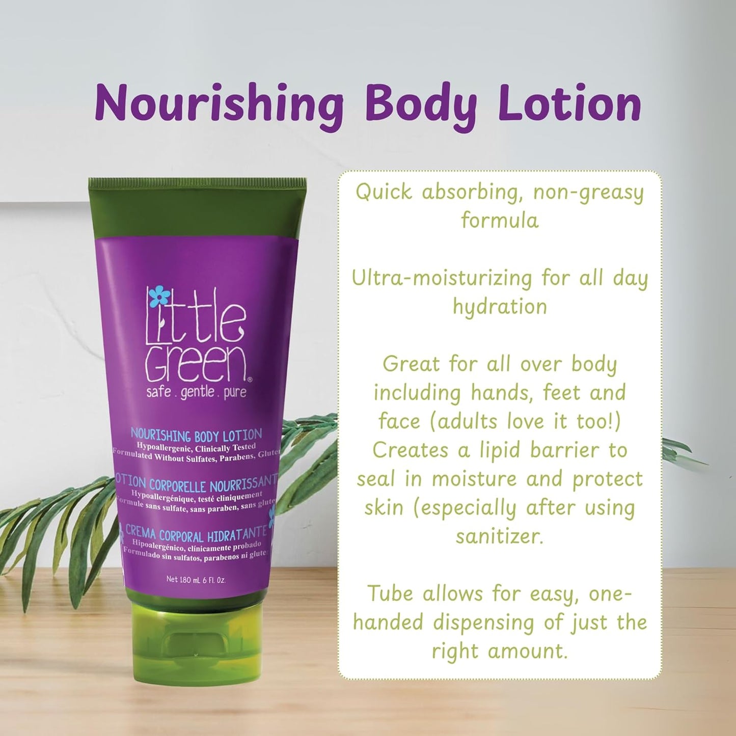 Kids Shampoo & Body Wash - Gentle Formula for Sensitive Skin | Natural Ingredients