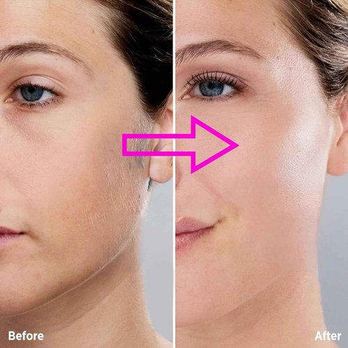 Generation 3 Replacement Heads for NEW Finishing Touch Flawless Facial Hair Remover Gen 3 - Double Precision Enhanced Floating Blades Heads for Flawless Gen 3, PACK of 6, w/Storage Case & Clean Brush