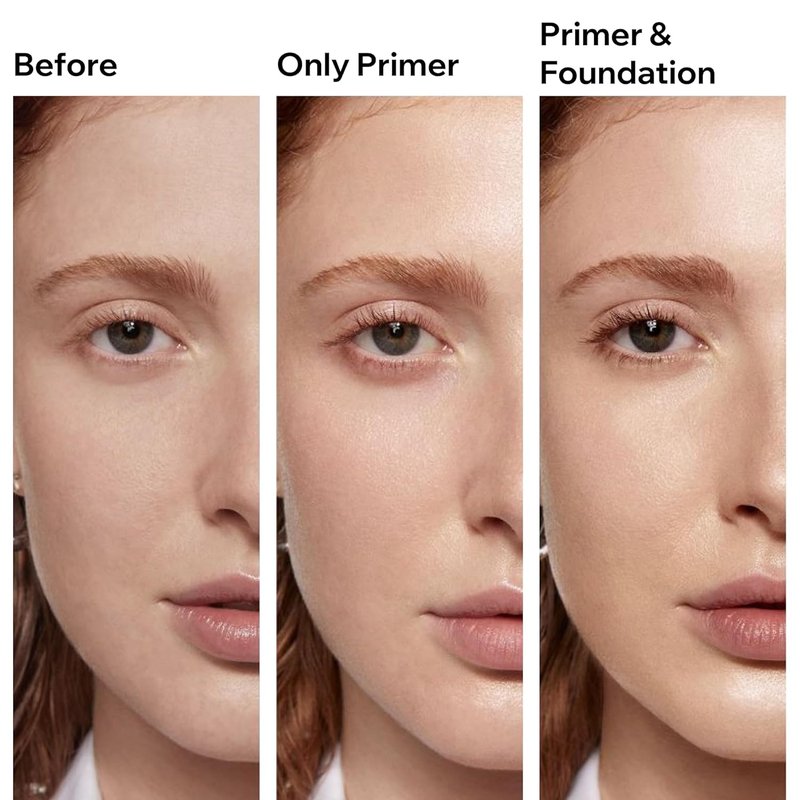 Silicone Face Primer - Blurs Pores & Hydrates Skin for Flawless Makeup | Oil-Free, Lightweight, Vegan