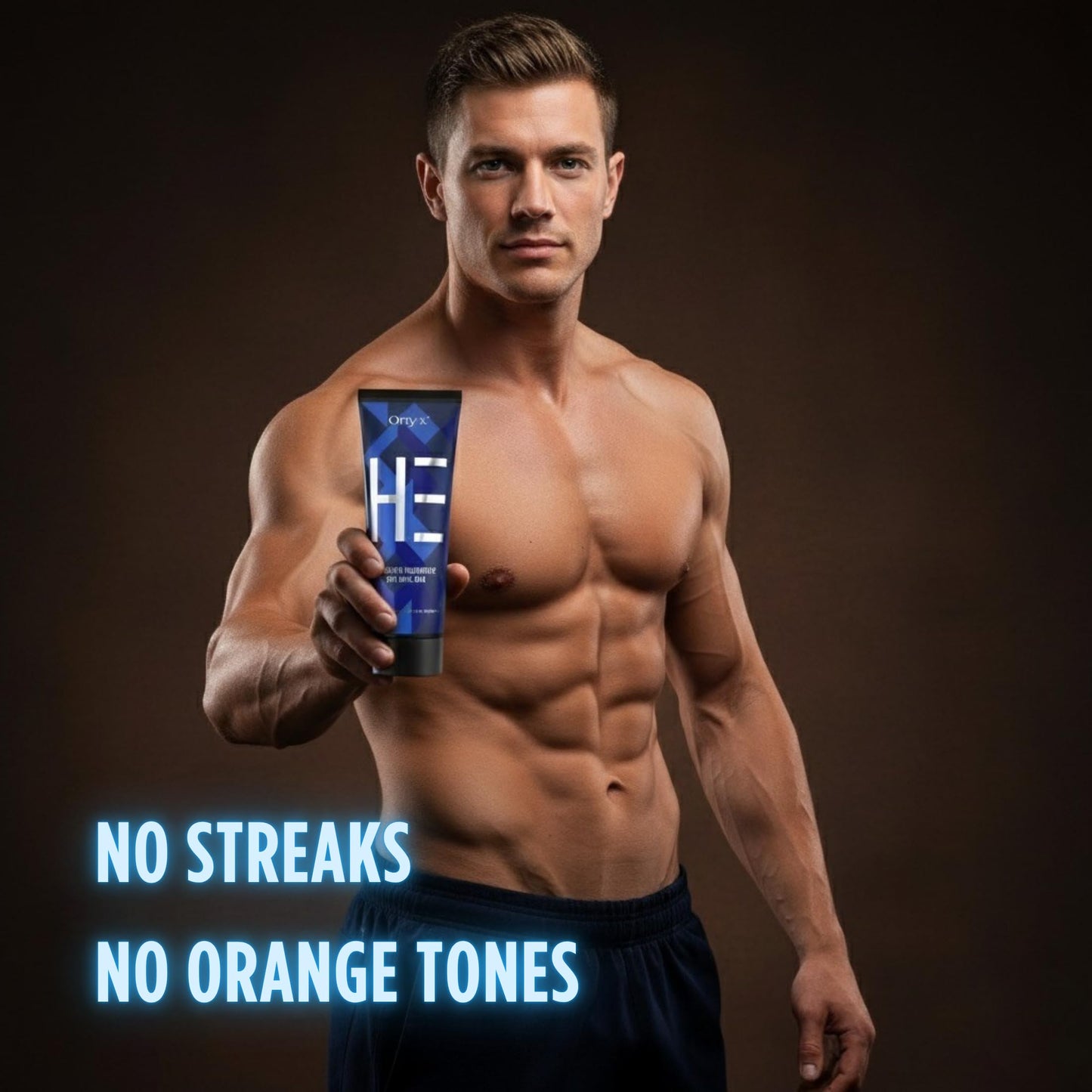 Onyx HE Tanning Bed Lotion for Men - Indoor Tanning Lotion Accelerator & Bronzer, Quick & Dark Tan, Men's Tanning Lotion with Skin Firming, Muscle Bronzing Complex & Moisturizing Formula