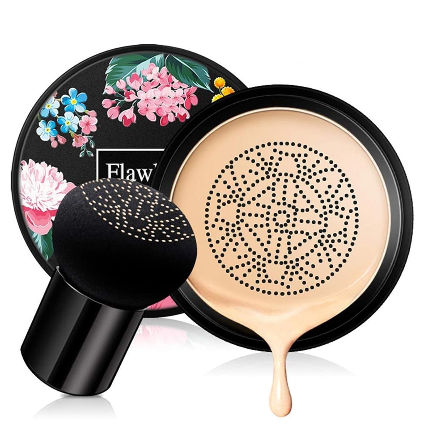 Mushroom Head BB Cream - Moisturizing Liquid Foundation for Even Skin Tone | Natural Finish