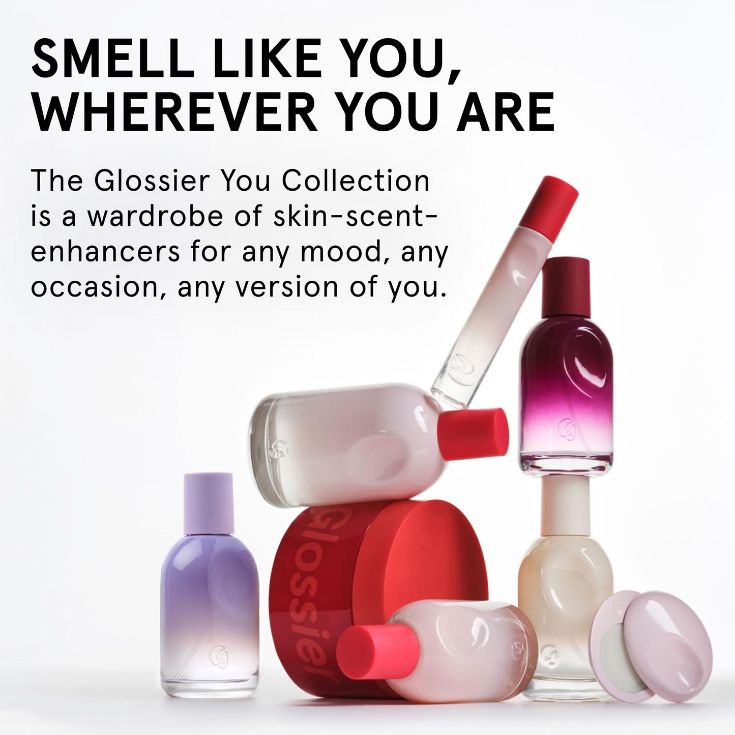 Glossier Crème de You Dry-Touch Body Butter - Signature You Fragrance Scented Body Cream for Dry Skin & 24 Hour Hydration - Shea Butter & Jojoba Oil - Warm & Spicy - Dermatologist-Tested, Vegan, 215ml