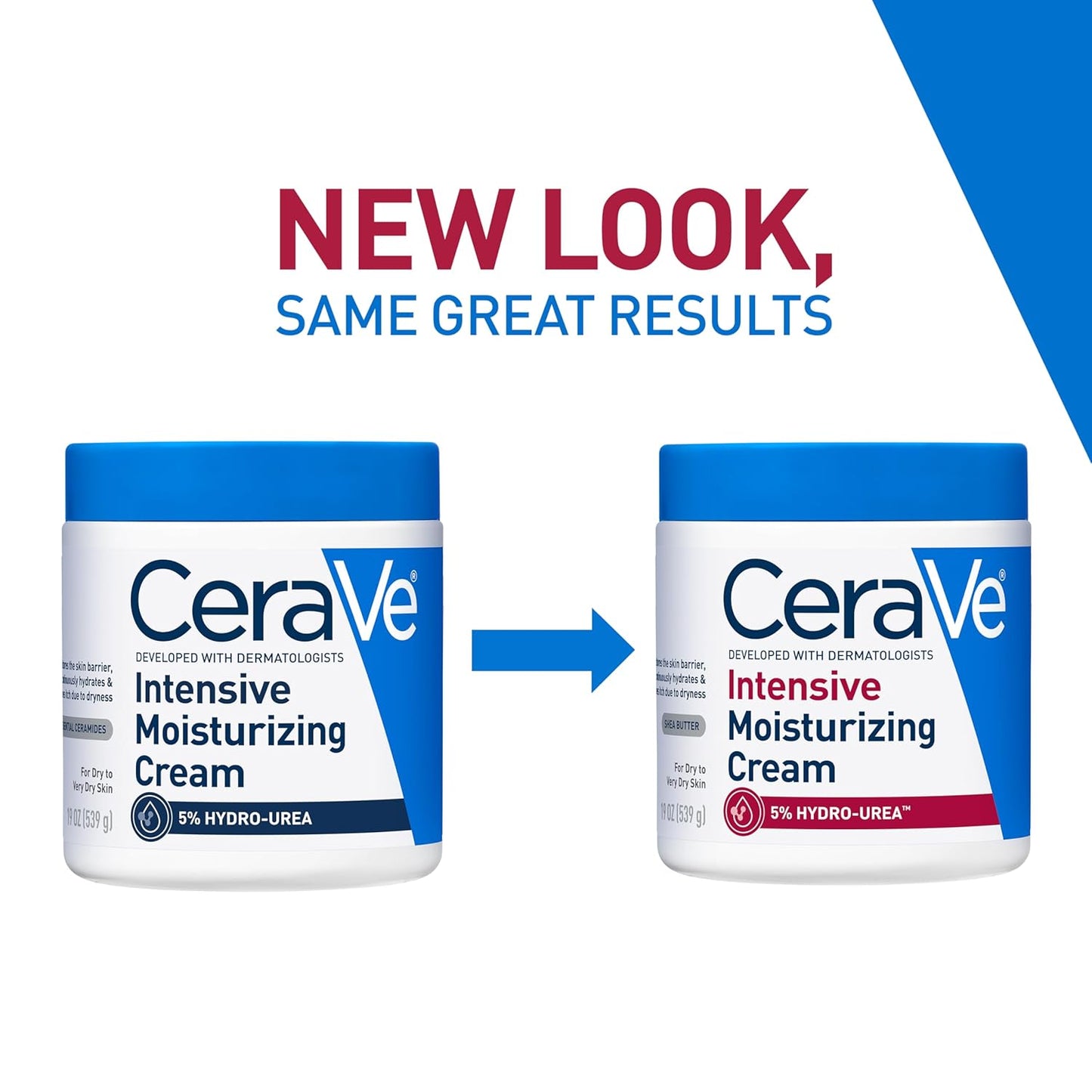 CeraVe Intensive Moisturizing Cream - Fragrance-Free Body Lotion for Extremely Dry Skin, 19oz | 72H Hydration & Skin Barrier Repair