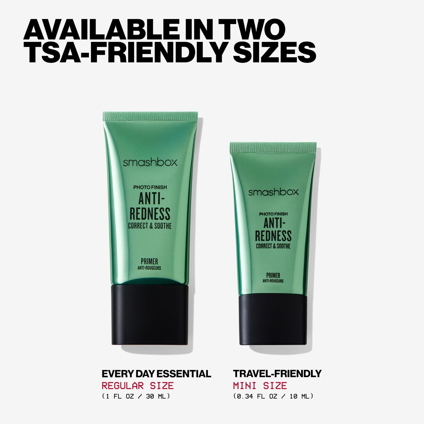 Smashbox Photo Finish Anti-Redness Primer | Color-Correcting Makeup Primer Neutralizes Redness | Hydrating Makeup Primer + Soothing Algae, Rose & Mushroom Extracts, Dermatologist-Tested, 1 Fl Oz