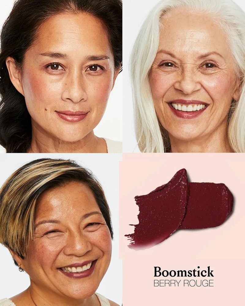 Boomstick Color® All-in-One Cream Blush - Long-Wearing, Blendable Makeup Stick for Cheeks, Eyes & Lips | Berry Shade