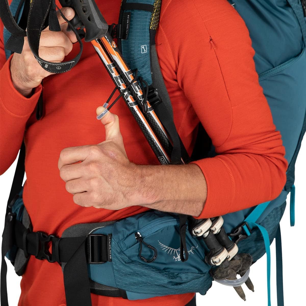 Osprey Atmos AG 50L Men's Backpack - Lightweight Hiking Pack with Adjustable Fit
