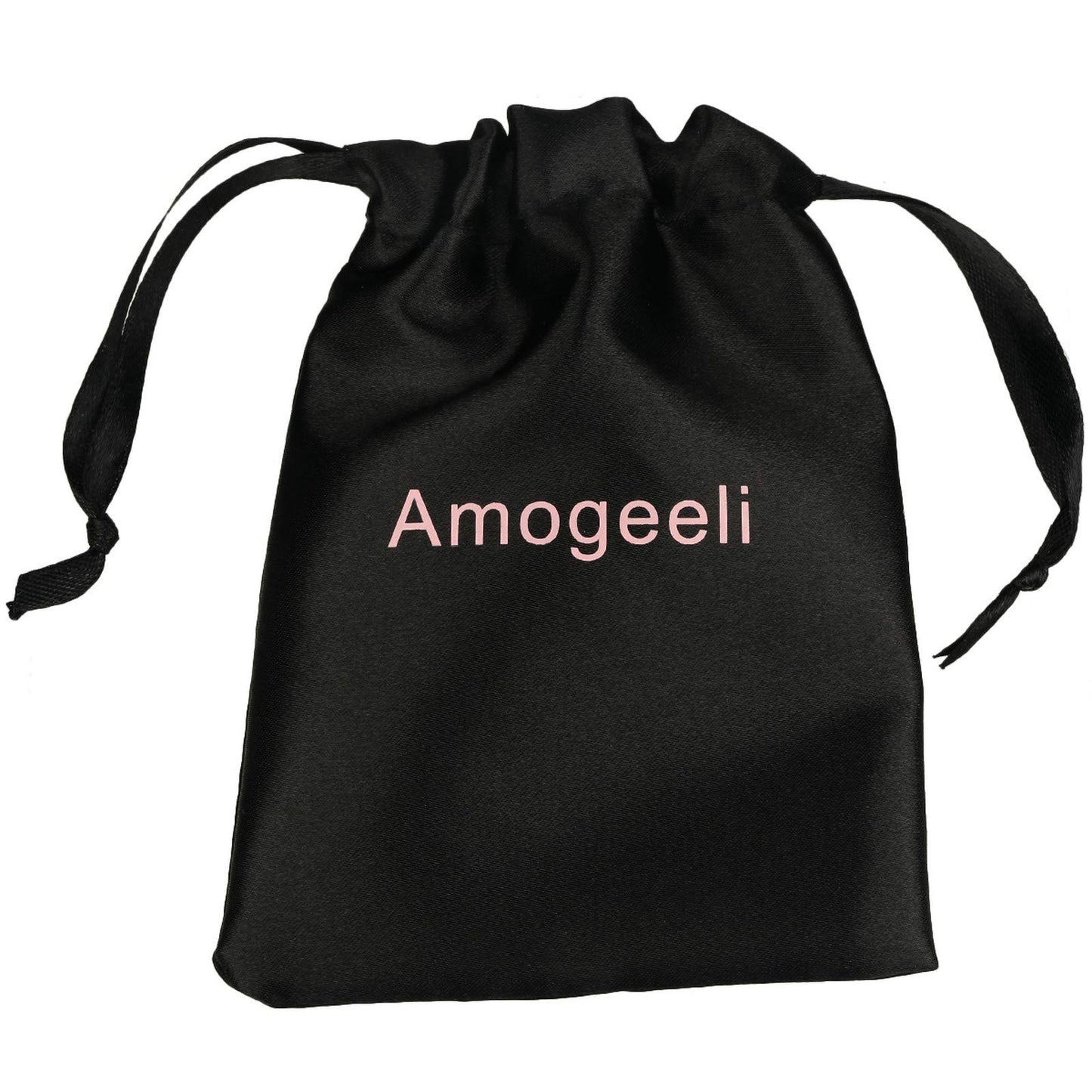 Amogeeli Cherry Quartz Stone Roller for Face, Beauty Massage Facial Roller for Wrinkles, Puffiness