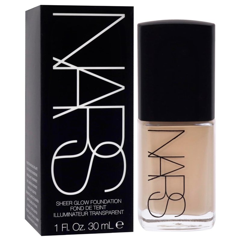 NARS Sheer Glow Foundation - L4.5 Vienna | Lightweight Liquid Foundation - 1 oz