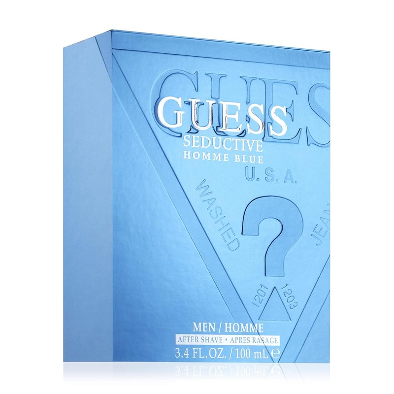 Guess Seductive Blue After Shave for Men - 100ml | Refreshing Fragrance & Soothing Formula