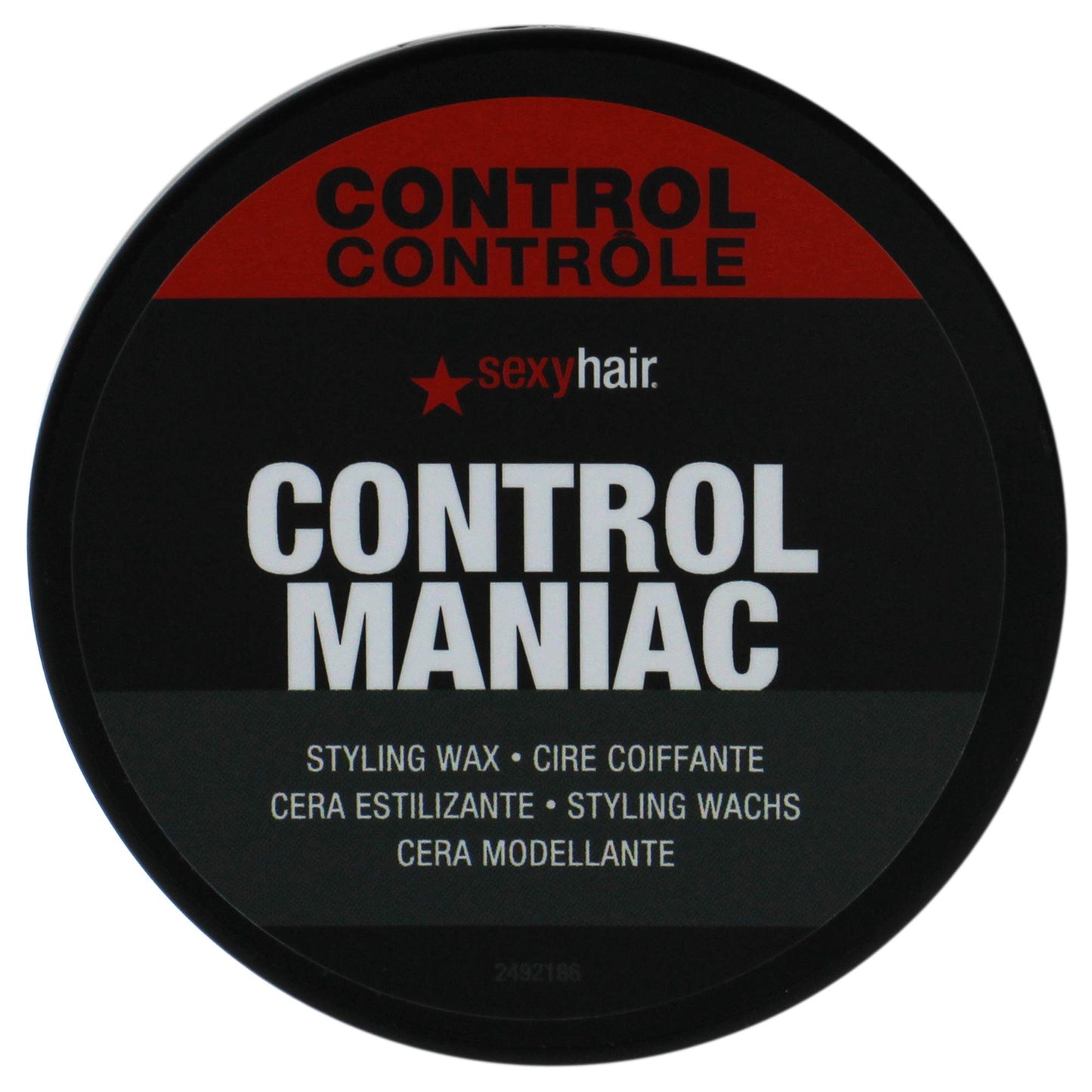 SexyHair Style Control Maniac Styling Wax, 2.5 Oz | Provides Definition | Long Lasting Shapes and Styles | Adds Shine