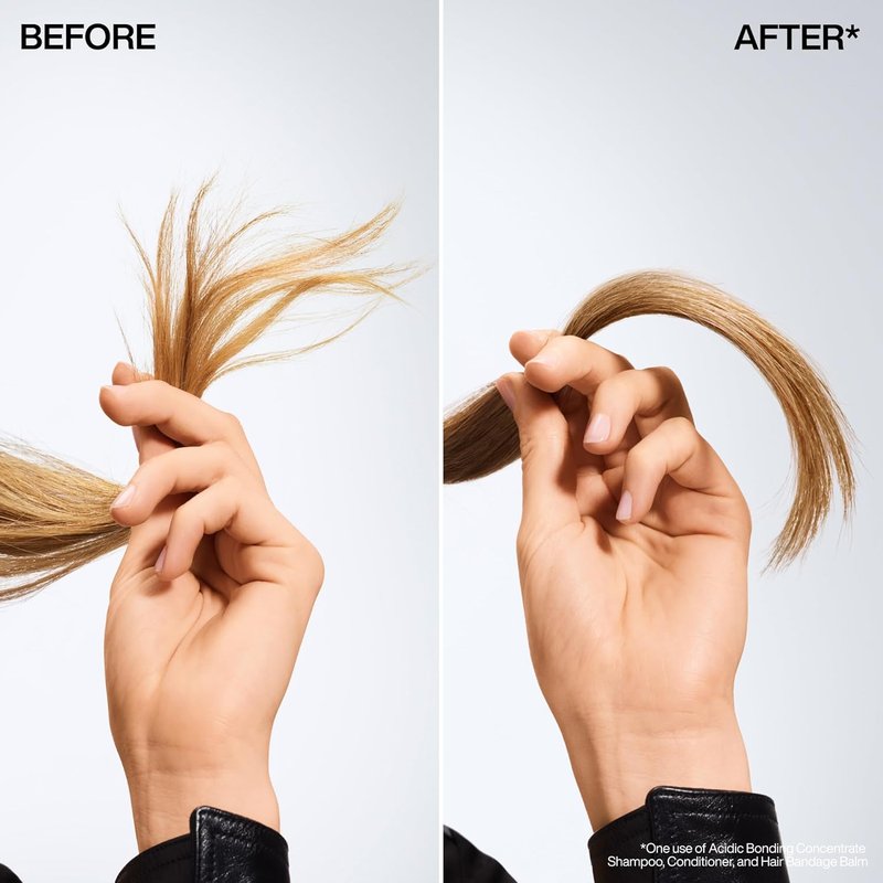 Redken Acidic Bonding Concentrate Hair Bandage Balm - Strengthen Damaged Hair & Repair Split Ends | 5 oz