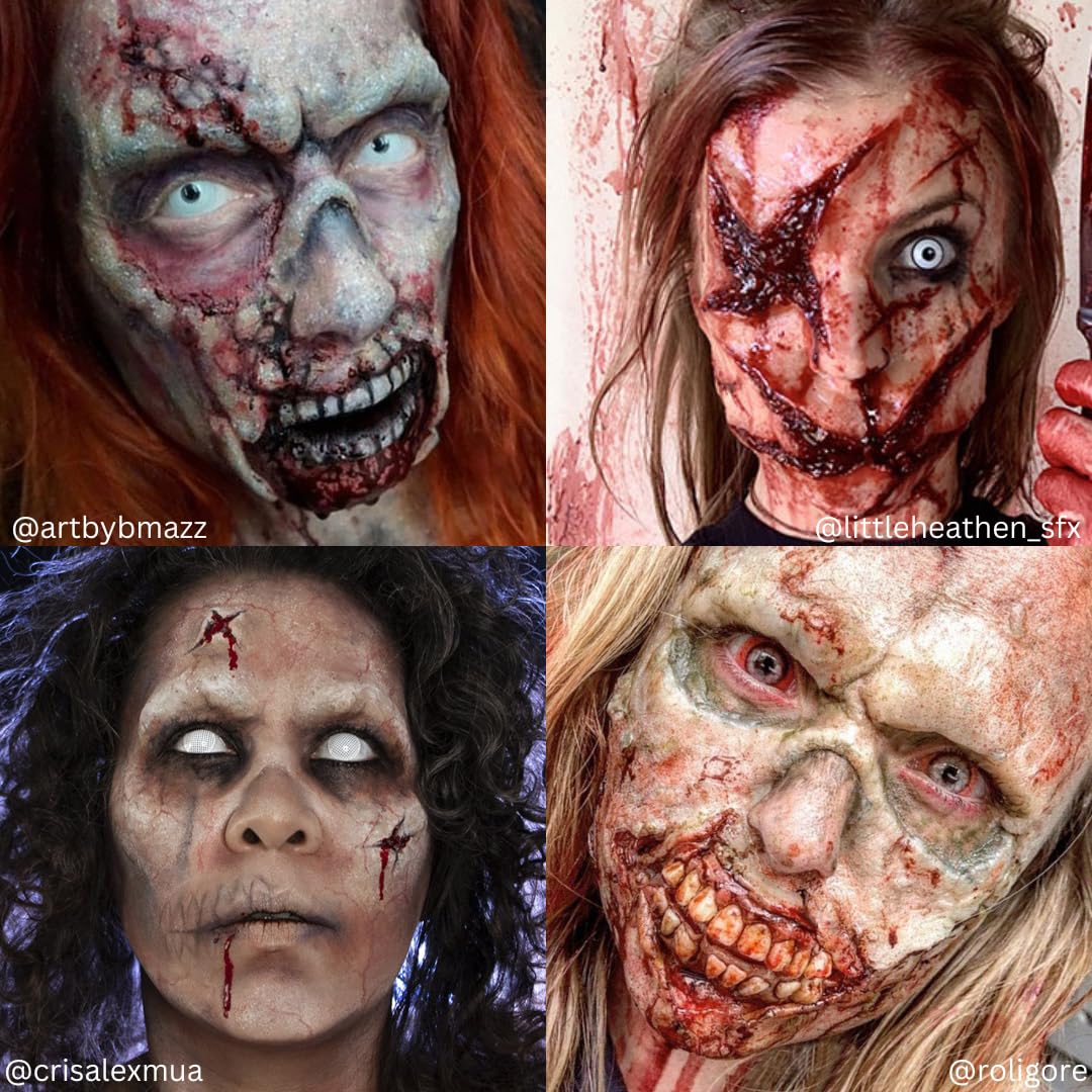 Mehron Makeup SynWax | Firm Modeling Wax for Special FX | Scar Wax SFX Makeup For Fake Scars, Fake Wounds, & Halloween Effects | Made in the USA