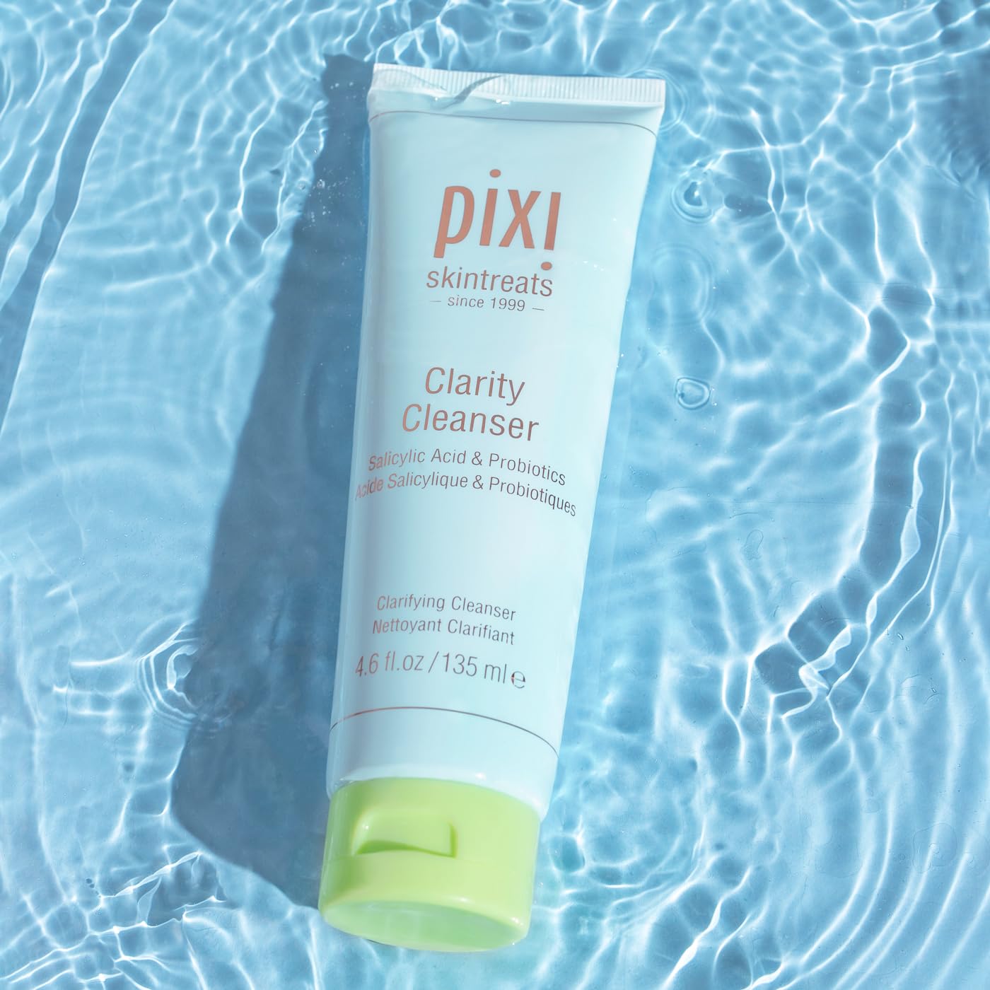 Pixi Beauty Clarity Cleanser | Gentle & Effective Facial Cleanser | Helps Minimize Pores | Promote A Clearer, Healthier Complexion | 4.6 Fl Oz