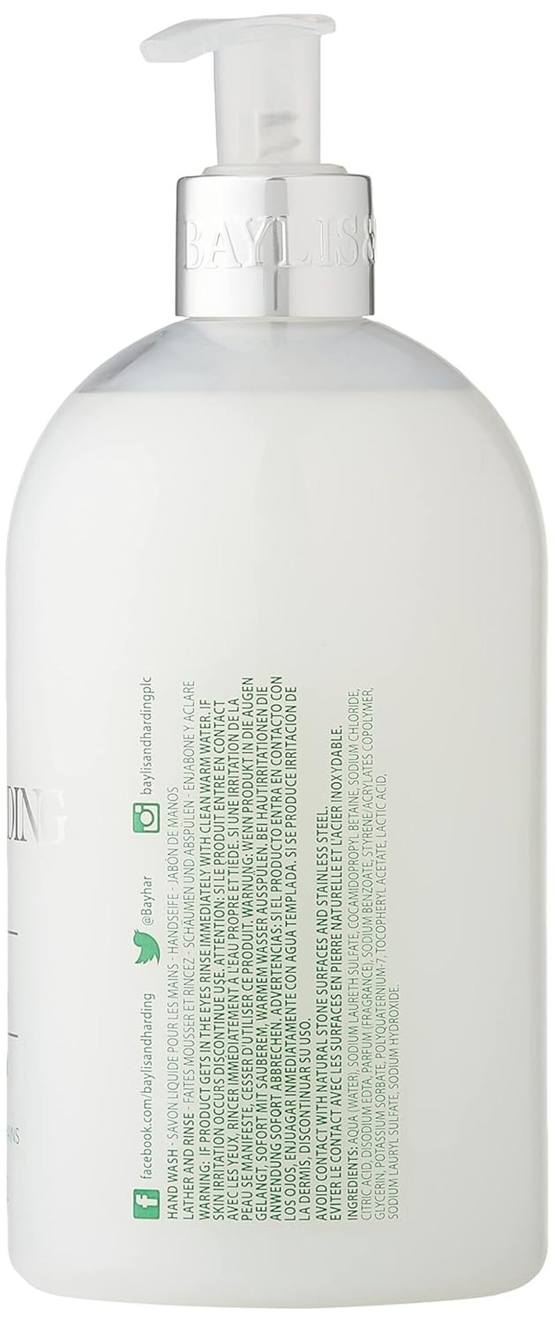 Baylis & Harding Antibacterial Hand Wash - 500ml Moisturizing Formula for Clean Hands