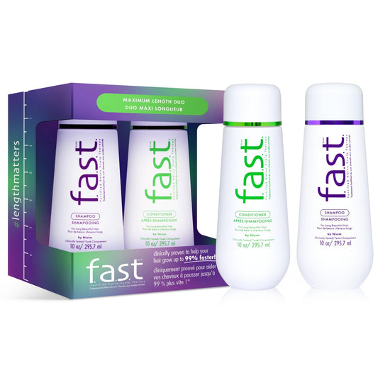Hair Growth Shampoo & Conditioner Duo — Clinically Proven — Helps Grow Hair 99% Faster in 12 weeks— Biotin, Niacinamide & 8 Amino Acids — All Hair Types, For Long, Beautiful & Healthy Hair