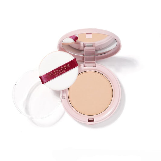 Wander Beauty Women's Wanderlust Powder Foundation, Fair Light - Warm Peach Undertones, 0.31 Ounce (Pack of 1)